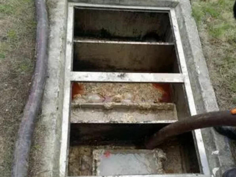 山亭隔油池清理